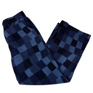 Stussy Blue Patchwork Corduroy Pants 5